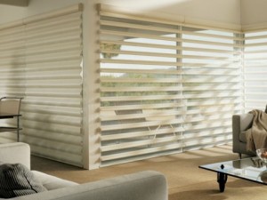 Pirouette® Window Shadings in the Living Room